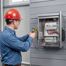 VEVOR Coffret Électrique Étanche Extérieur IP65, Boitier Électrique Mural en Acier Inoxydable, 40x20x50 cm, avec Thermostat, Ventilateur, Capot de Protection, Porte à Clés, Montage Mural ou sur Poteau - image 9