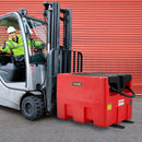 VEVOR Réservoir Diesel Portable, 182 L, Cuve de Ravitaillement Carburant, Pompe de Transfert 12 V, 40 L/min, Tuyau 4 m, Buse Ravitaillement Auto, pour Véhicules Appareils Agriculture Industrie, Orange - image 9