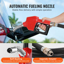 VEVOR Réservoir Diesel Essence Portable, 182 L, Cuve de Ravitaillement Carburant, Pompe de Transfert 12 V, 40 L/min, Tuyau 4 m, Buse Ravitaillement Auto, pour Véhicules Agriculture Industrie, Rouge - image 6