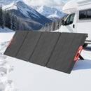 VEVOR Panneau Solaire Portable 300 W Chargeur Solaire Pliable Monocristallin Haute Efficacité 23 % pour Stations Alimentation Camping Randonnée, avec Sortie MC4, Adaptateur CC 10 en 1, Étanche IP67 - image 9