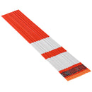 VEVOR Marqueurs d'Allée Lot de 500 Piquets à Neige 8 x 1220 mm Fibre de Verre Réflecteurs Grande Visibilité Bande Réfléchissante, avec Foret en Acier 30 cm, Gants de Protection, pour Parkings, Allées - image 12