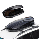 VEVOR Coffre de Toit 340 L, Porte-Bagages de Toit Coque Rigide en ABS, avec Ouverture Double-Face 2 Sangles Renforcées, Aérodynamique, pour la Plupart des Barres Transversales, Voiture, SUV, Noir