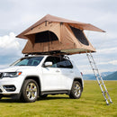 VEVOR Tente de Toit Rigide pour 2-3 Personnes, Tente de Camping pour Véhicules Pliable et Imperméable, avec Échelle Télescopique, Matelas et Housse en PVC, pour Jeep SUV Pick-up Camion Voiture, Voyage - image 9