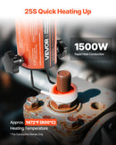 VEVOR Kit de Chauffage par Induction Magnétique pour Enlever Écrous Rouillés 1500 W, Dégrippeur à Induction Portatif, avec 8 Bobines et Coffret, pour Retirer Vis Rouillées, Réparation Automobile - image 3