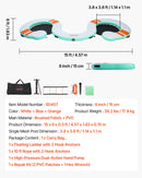 VEVOR Quai Flottant Gonflable 4,57x1,83 m Plateforme de Quai Gonflable pour Piscine Plage Mer Lac Réunions de Famille Sorties Amis Activités Nautiques avec Sac de Transport Portable, Échelle Amovible - image 8