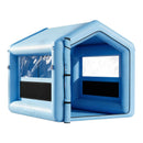 VEVOR Cabine de Peinture Gonflable 3x2,5x2,5 m, Tente de Pulvérisation pour Voiture avec Ventilateur de 550 W et Système de Filtration d'Air, Toit Triangulaire, pour Garage Atelier Automobile - image 10