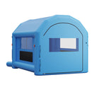 VEVOR Cabine de Peinture Gonflable 4x3x2,75 m avec Souffleur de 750 W Bleu Tente de Pulvérisation Portable avec Grand Filtre en Coton, Toit Arqué, Idéale pour Vélos, Motos et Petits Meubles - image 12