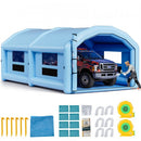 VEVOR Cabine de Peinture Gonflable 10x6x4 m, Tente de Pulvérisation pour Voiture avec Ventilateurs de 950 W et 1100 W et Système de Filtration d'Air, Toit Rond, pour Garage Atelier Automobile - image 2