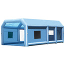 VEVOR Cabine de Peinture Gonflable 8,5x4,8x3,3 m, Tente Peinture Gonflable Automobile avec Souffleurs Puissants 950 W + 750 W et Système de Filtration, Station de Travail pour Pose de Peinture Atelier - image 11