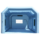 VEVOR Cabine de Peinture Gonflable 8,5x4,8x3,3 m, Tente Peinture Gonflable Automobile avec Souffleurs Puissants 950 W + 750 W et Système de Filtration, Station de Travail pour Pose de Peinture Atelier - image 12