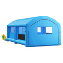 VEVOR Cabine de Peinture Gonflable 7x4x2,75 m Souffleurs de 550W+750W Bleu, Tente de Pulvérisation Portable à Toit Arqué, Filtre en Coton, pour Voiture, Camion Pickup, Meubles et Grandes Pièces - image 12