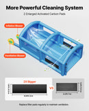 VEVOR Cabine de Peinture Gonflable 7x4x2,75 m Souffleurs de 550W+750W Bleu, Tente de Pulvérisation Portable à Toit Arqué, Filtre en Coton, pour Voiture, Camion Pickup, Meubles et Grandes Pièces - image 4