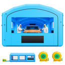 VEVOR Cabine de Peinture Gonflable 8,5x4,5x3 m Souffleurs de 750W+950W Bleu, Tente de Pulvérisation Portable avec Filtre en Coton, Toit Arqué, pour Pickup de Taille Pleine et Petit Bateau à Moteur - image 2