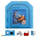 VEVOR Cabine de Peinture Gonflable 4x2,5x2,5 m avec Souffleur de 750 W Bleu, Tente de Pulvérisation Portable avec Grand Filtre en Coton, Idéale pour Vélos, Motos et Petits Meubles - image 2