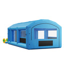 VEVOR Cabine de Peinture Gonflable 7x4x2,75 m Souffleur de 550W+750 W Bleu, Tente de Pulvérisation Portable à Toit Arqué, Filtre en Coton et Espace Vestiaire, pour VTT, Moto et Meubles Taille Moyenne - image 12