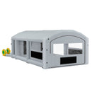 VEVOR Cabine de Peinture Gonflable 8x4,5x3 m Souffleurs de 750W+950W Gris, Tente de Pulvérisation Portable avec Filtre en Coton et Espace Vestiaire, Toit Arqué, pour Pickup Moyen, Grands Meubles - image 12