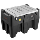VEVOR Réservoir Diesel Portable 484,5 L Cuve de Ravitaillement 38 L/min avec Pompe de Transfert Électrique 12 V Tuyau en Caoutchouc 4 m Réservoir de Transfert Diesel pour Transport de Carburant, Noir