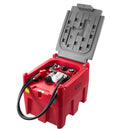 VEVOR Réservoir Diesel Portable 220 L Cuve de Ravitaillement 40 L/min avec Pompe de Transfert Électrique 12 V Tuyau en Caoutchouc 4 m Réservoir de Transfert Diesel pour Transport de Carburant, Rouge - image 11