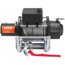 VEVOR Treuil électrique 8165 kg, treuil pour camion avec câble en acier Φ1,1 x 2590,8 cm, guide-câble, télécommande sans fil et filaire, étanche IP55, pour remorquage SUV, tout-terrain, camion, bateau - image 10