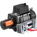 VEVOR Treuil électrique 8165 kg, treuil pour camion avec câble en acier Φ1,1 x 2590,8 cm, guide-câble, télécommande sans fil et filaire, étanche IP55, pour remorquage SUV, tout-terrain, camion, bateau - image 11