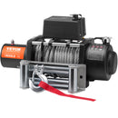 VEVOR Treuil électrique 8165 kg, treuil pour camion avec câble en acier Φ1,1 x 2590,8 cm, guide-câble, télécommande sans fil et filaire, étanche IP55, pour remorquage SUV, tout-terrain, camion, bateau - image 12