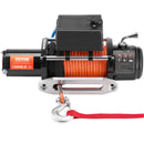VEVOR Treuil électrique 4536 kg 12 V CC, treuil pour camion avec corde synthétique Φ0,9 x 1981,2 cm, guide-câble, télécommande sans fil et filaire, étanche IP55, pour SUV, tout-terrain, camion, bateau - image 10