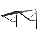 VEVOR Auvent de Voiture Camping-car Caravane Latéral 550,4 cm, Pare-soleil Imperméable et Rétractable, en PVC avec Cadre en Alliage d'Aluminium, Réglage Électrique, Voyage, Camping, Noir Dégradé - image 10