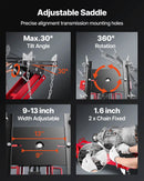 VEVOR Cric de Transmission à Profil Bas Capacité 1 T, Cric de Fosse avec Hauteur de Levage 18,5-70 cm, Roues Pivotantes Flexibles à 360°, Support Boîte de Vitesse pour Garage Atelier Réparation - image 5