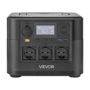 VEVOR Station Électrique Portable 1200 W Générateur Solaire Portable Panneau Solaire 200 W Batterie Secours LiFePO4 806 Wh pour Urgence Domestique, Camping, Voyage Camping-car, avec 9 Ports de Sortie - image 10