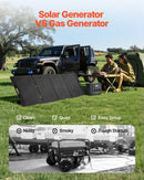 VEVOR Station Électrique Portable 1200 W Générateur Solaire Portable Panneau Solaire 200 W Batterie Secours LiFePO4 806 Wh pour Urgence Domestique, Camping, Voyage Camping-car, avec 9 Ports de Sortie - image 4