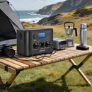 VEVOR Station Électrique Portable 1800 W Générateur Solaire Portable 1008 Wh Batterie Secours LiFePO4 pour Urgence Domestique, Camping, Voyage Camping-car, 8 Ports Sortie, Panneau Solaire Non Inclus - image 9