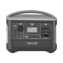 VEVOR Station Électrique Portable 600 W Générateur Solaire Portable 493 Wh Batterie Secours LiFePO4 pour Urgence Domestique, Camping, Voyage Camping-car, 7 Ports de Sortie, Panneau Solaire Non Inclus - image 10