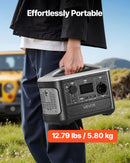 VEVOR Station Électrique Portable 600 W Générateur Solaire Portable 493 Wh Batterie Secours LiFePO4 pour Urgence Domestique, Camping, Voyage Camping-car, 7 Ports de Sortie, Panneau Solaire Non Inclus - image 6