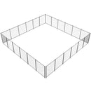 VEVOR Clôture de Piscine, Barrière de Piscine Creusée 1,21x21,95 m Clôture Amovible de Sécurité Pliable Tige en Aluminium Tissu Maille PVC Teslin 340 g/m² pour Protection Enfants Animaux Domestiques - image 12