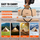 VEVOR Tente Cloche Toile 7 m Jusqu'à 12 Personnes Tente de Yourte 4 Saisons pour Camping Familial, Groupes en Plein Air, Fête, Chasse, avec Trou de Poêle à Bois, Fenêtres en Maille, Sacs de Rangement - image 7