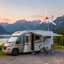 VEVOR Éolienne 24 V 1200 W Kit Générateur Éolien Contrôleur Éolien-solaire, pour Camping-car, Bateau, Maison, Ferme, Synchrone Triphasé AC à Aimants Permanents Stable, avec 3 Pales, Mât Non Inclus - image 9