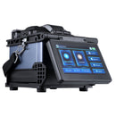 VEVOR Soudeuse fibre optique 6 moteurs, épisseuse fusion fibre optique à alignement de noyau, épissage 6s, chauffage 13s, écran LCD 5", support de fibre 3 en 1, batterie 7800 mAh pour SM MM DS NZDS - image 12
