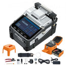 VEVOR Soudeuse Fibre Optique 6 Moteurs Épisseuse Fusion Épissage Rapide 6 s compatible SM MM DS NZDS, Alignement Cœur, Chauffage 15 s, 7800 mAh, Écran Tactile 5 pouces, Porte-fibre 3-en-1, Bluetooth - image 2