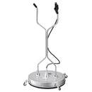 VEVOR Nettoyeur de Surface pour Nettoyeur Haute Pression 76,2 cm avec Roues, Acier Inox, Accessoire pour Béton, Terrasse, Trottoir et Allée, 276 bar Max., Poignée Surélevée, Raccord Rapide 3/8 pouce - image 11