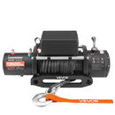 VEVOR Treuil Électrique 12 V CC 6100 kg avec Corde Synthétique Φ 9,5 mm x 26 m, Télécommande sans Fil et Filaire, Étanchéité IP55, pour Remorquage de SUV, Jeep, Remorque, Bateau, Véhicule Tout-terrain - image 10
