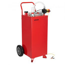 VEVOR Bidon d'Essence et Diesel sur Roues, 113,5 L, Réservoir de Carburant avec Pompe Électrique, Tuyau 3 m, Chariot de Ravitaillement Stockage de Carburant pour VTT, Voiture, Tondeuse, Bateau, Moto - image 2