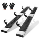 VEVOR Marchepieds 2PCs de 16,5 cm Compatible avec 2009-2018 Dodge Ram 1500/2010-2023 Ram 2500/3500 (2019-2023 Classic Compris), Barres Latérales en Acier Inoxydable 201, Capacité de Charge 227 kg - image 2