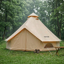 VEVOR Tente Yourte 5 m Jusqu'à 7 Personnes Tente Cloche en Tissu Oxford, pour 4 Saisons, Camping Familial, Glamping, Chasse, Événements Plein Air, avec Passage pour Conduit de Poêle, Tapis Amovible - image 9