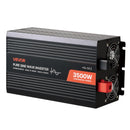 VEVOR Convertisseur Pur Sinus CC 12 V vers CA 230 V Onduleur Sinusoïdal Pur 3500 W, avec Écran LCD, Télécommande Filaire, Port USB et Type-C, 2 Prises CA, pour Camping-car, Voiture, Système Solaire - image 10