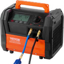 VEVOR Station de Récupération Fluides Frigorigènes 1 HP, Machine de Récupération de Réfrigérant Portable, Double Cylindre, Moteur sans Balais de 3000 tr/min, pour Auto, Climatisation, CVC Domestique - image 2
