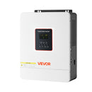 VEVOR Onduleur Hybride 4000 W Onduleur Solaire Hybride 24 V CC à 230 V CA Compatible Batterie Plomb-acide Lithium pour Systèmes Hors Réseau, Onde Sinusoïdale Pure Contrôleur MPPT 120 A Intégré Wi-Fi - image 12