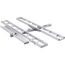 VEVOR Porte-Moto, Support de Moto sur Attelage en Alu pour 2 Motos, Charge 272 kg, avec Rampe Sangles et Stabilisateur, pour Scooter Tout-terrain Voiture Camion avec Récepteur d'Attelage de 50,8 mm - image 10