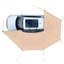 VEVOR Auvent 270 Degrés 6,09x2,10 m Auvent Voiture Latéral Rétractable Abri Autoportant Toutes Saisons pour Véhicule SUV Fourgonnettes Camionnettes Camping, Éclairage LED Intégré Imperméable UV50+ - image 11