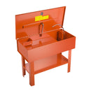 VEVOR Fontaine de Nettoyage, Fontaine de Dégraissage avec Cuve de Nettoyage 135 L et Capacité Solvant 65 L, Bac de Lavage pour Pièces Mécaniques Auto Garage Atelier, sur Pied, avec Pompe Électrique - image 10