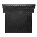 VEVOR Boîte à outils pour camion robuste en aluminium à texture diamant, 1770x501x465 mm, coffre à outils étanche pour benne de camionnette, camping-car, avec serrure, clés et poignées latérales, noir - image 11